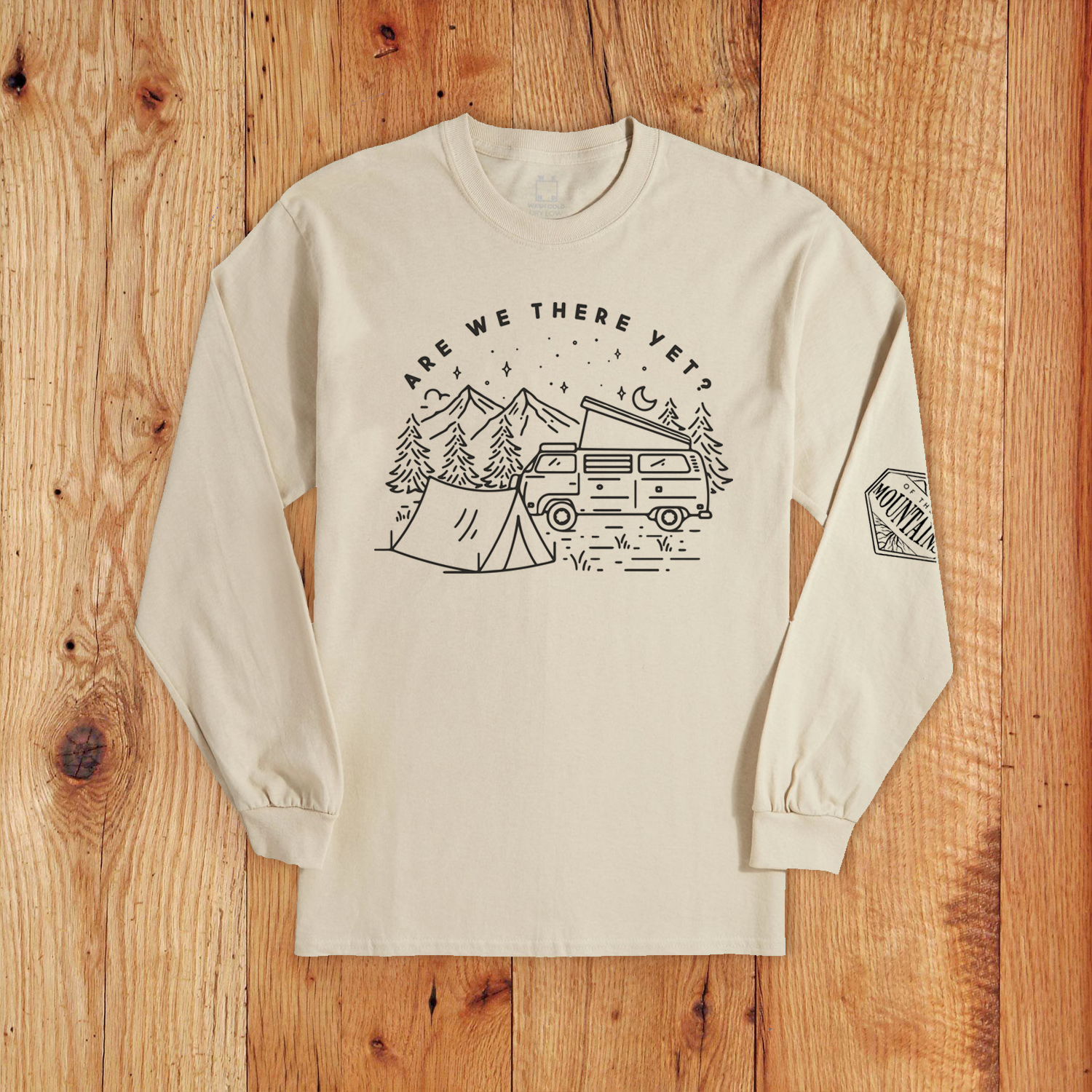 Are We There Yet Kids Long Sleeve Tee