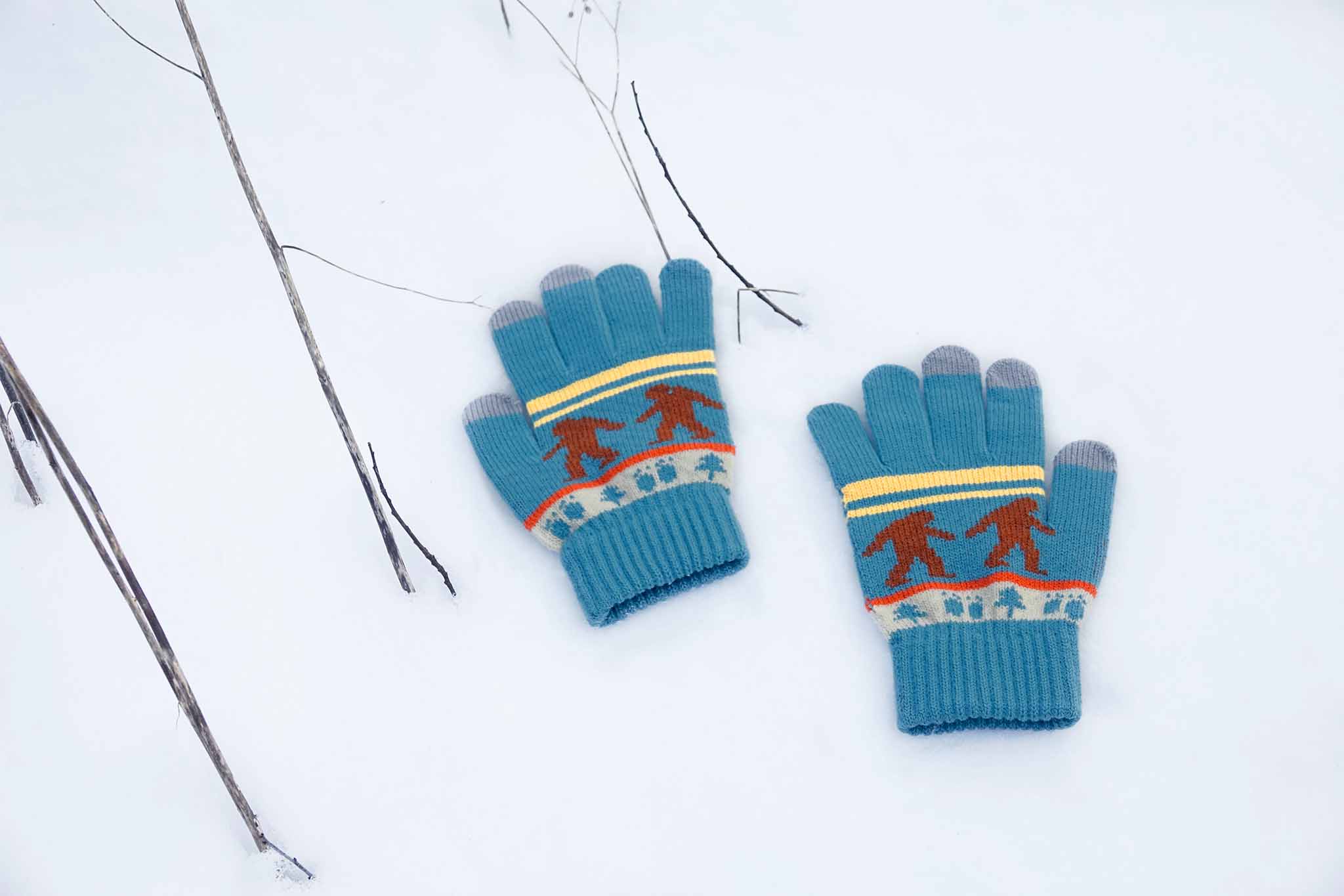 Bigfoot Trail Knit Gloves
