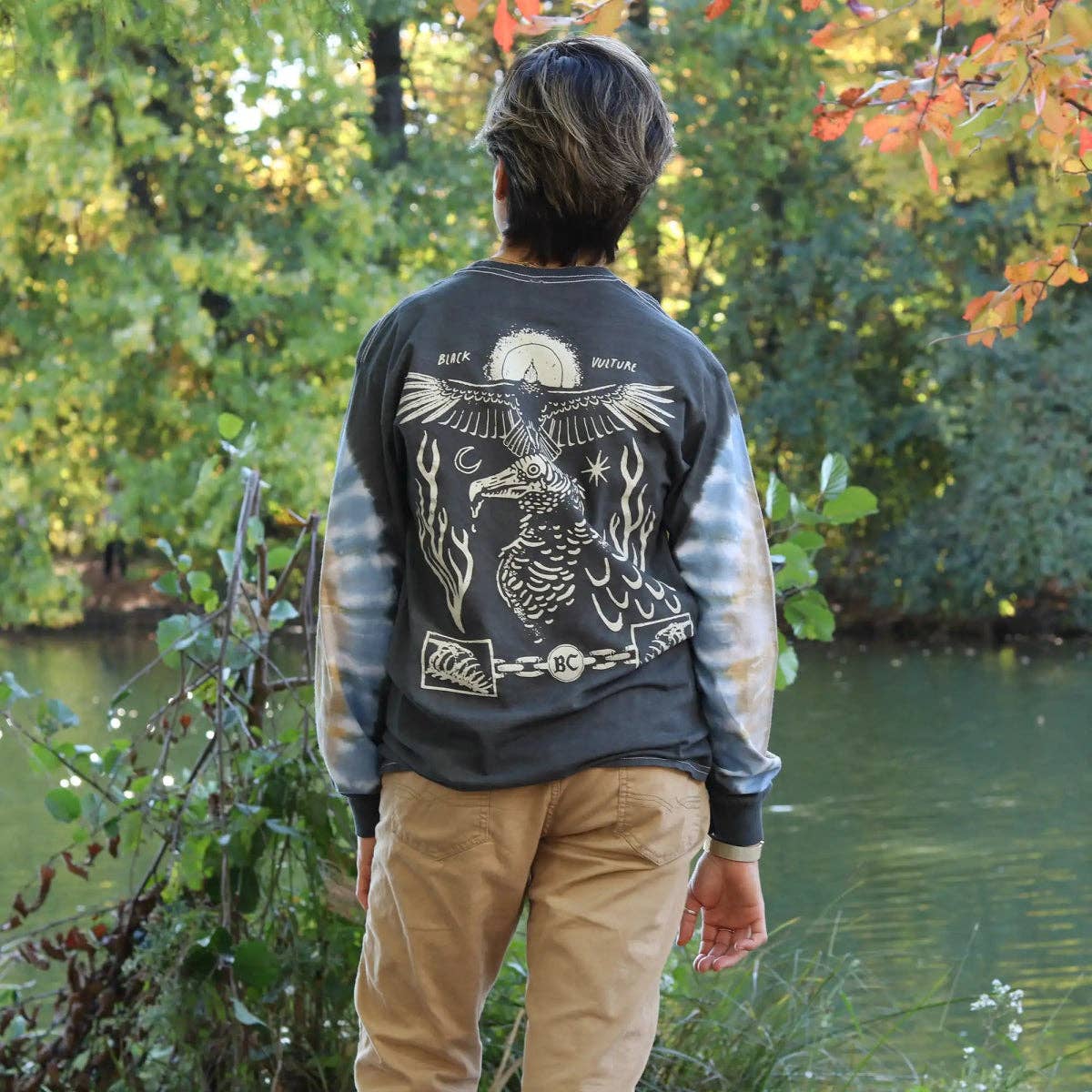 Black Vulture Long Sleeve T-Shirt