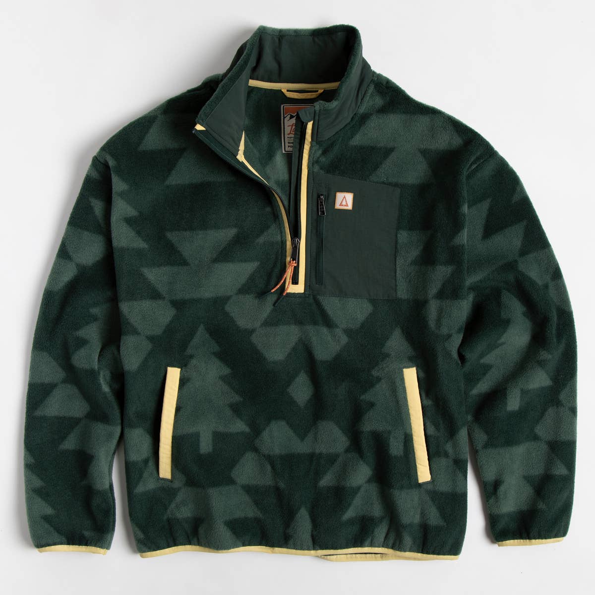 Ponderosa Pine Unisex Half Zip Fleece