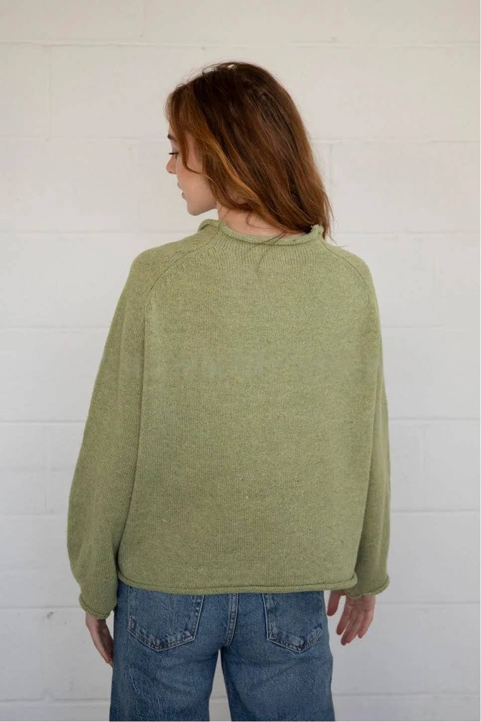 Oceanic Adventure Sardines pattern knit sweater