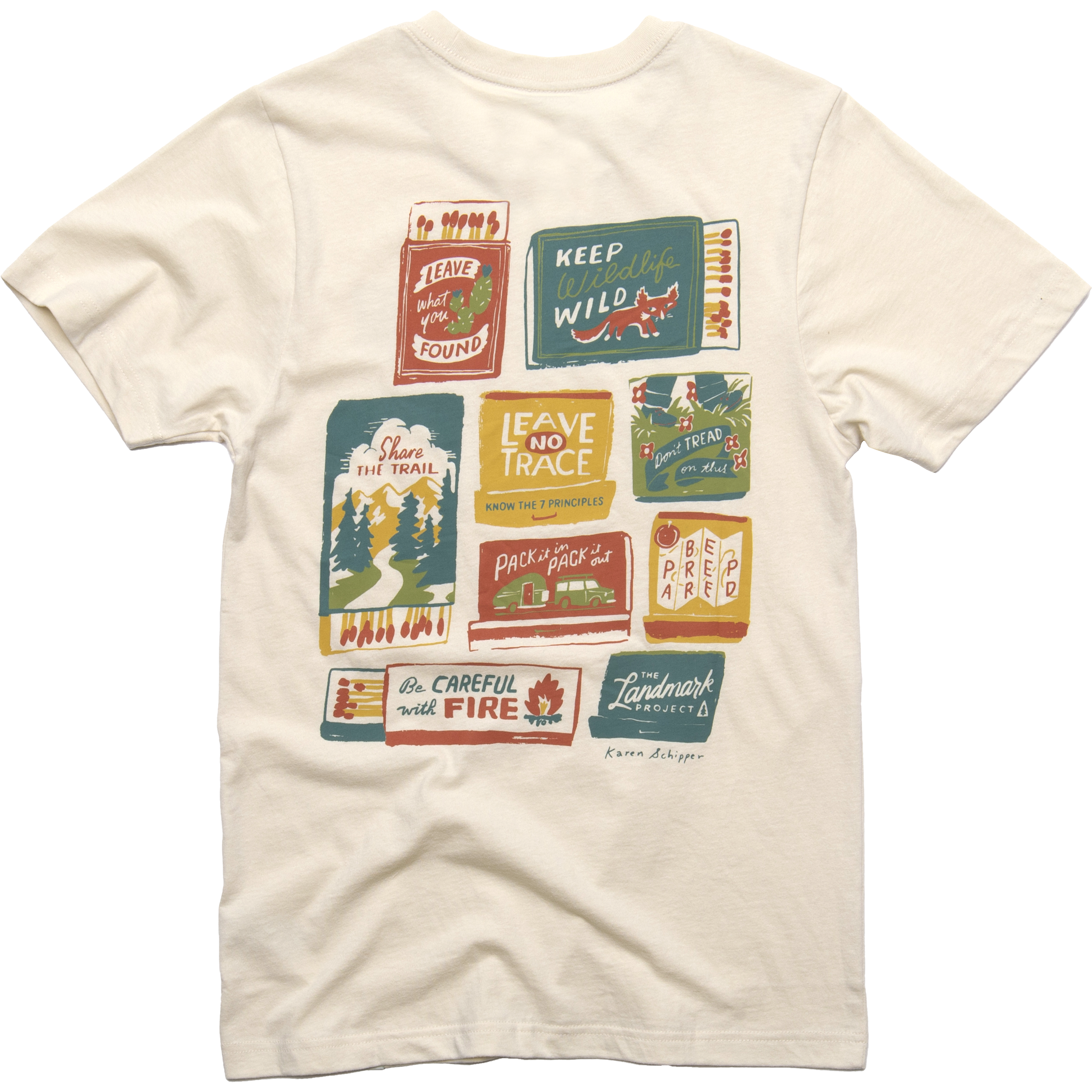 Leave No Trace Matchbooks Tee