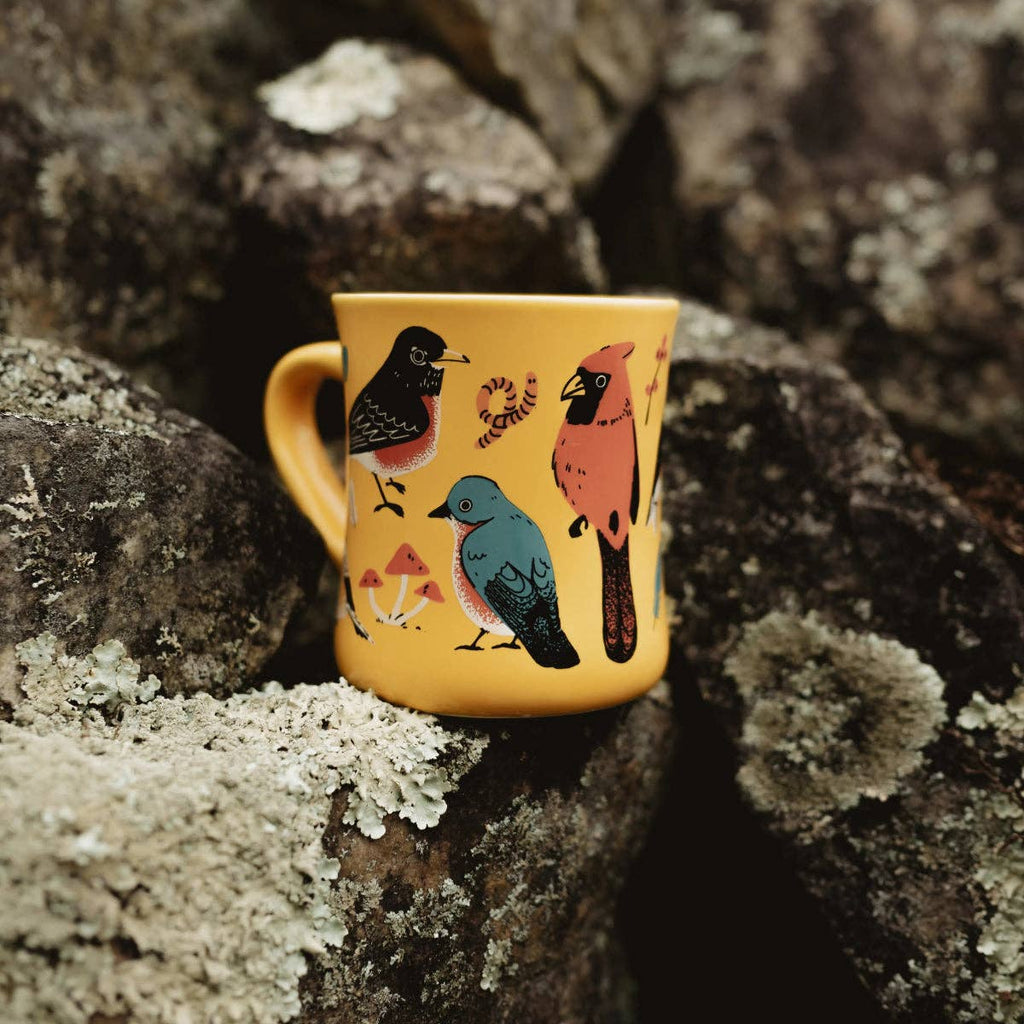 Eastern Backyard Birds Ceramic Mug