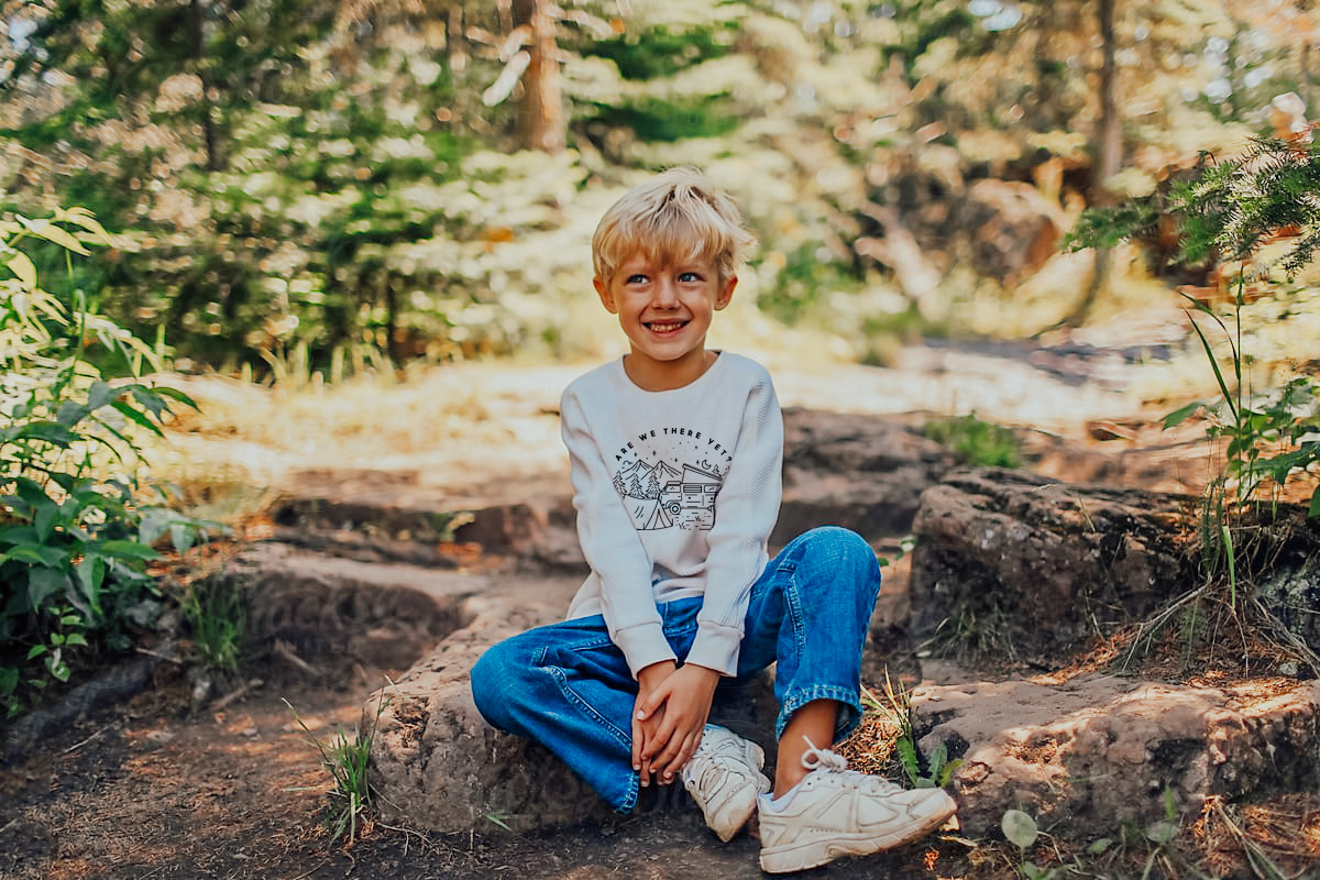 Are We There Yet Kids Long Sleeve Tee