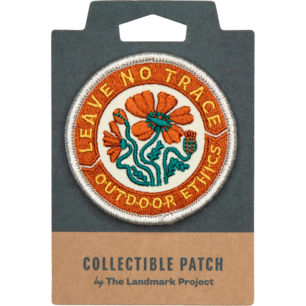 Leave No Trace Outdoor Ethics Embroidered Patch