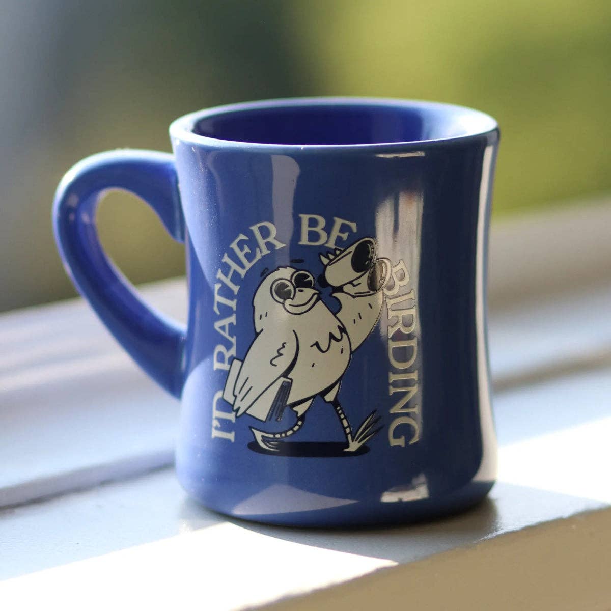I'd Rather Be Birding Ceramic Mug