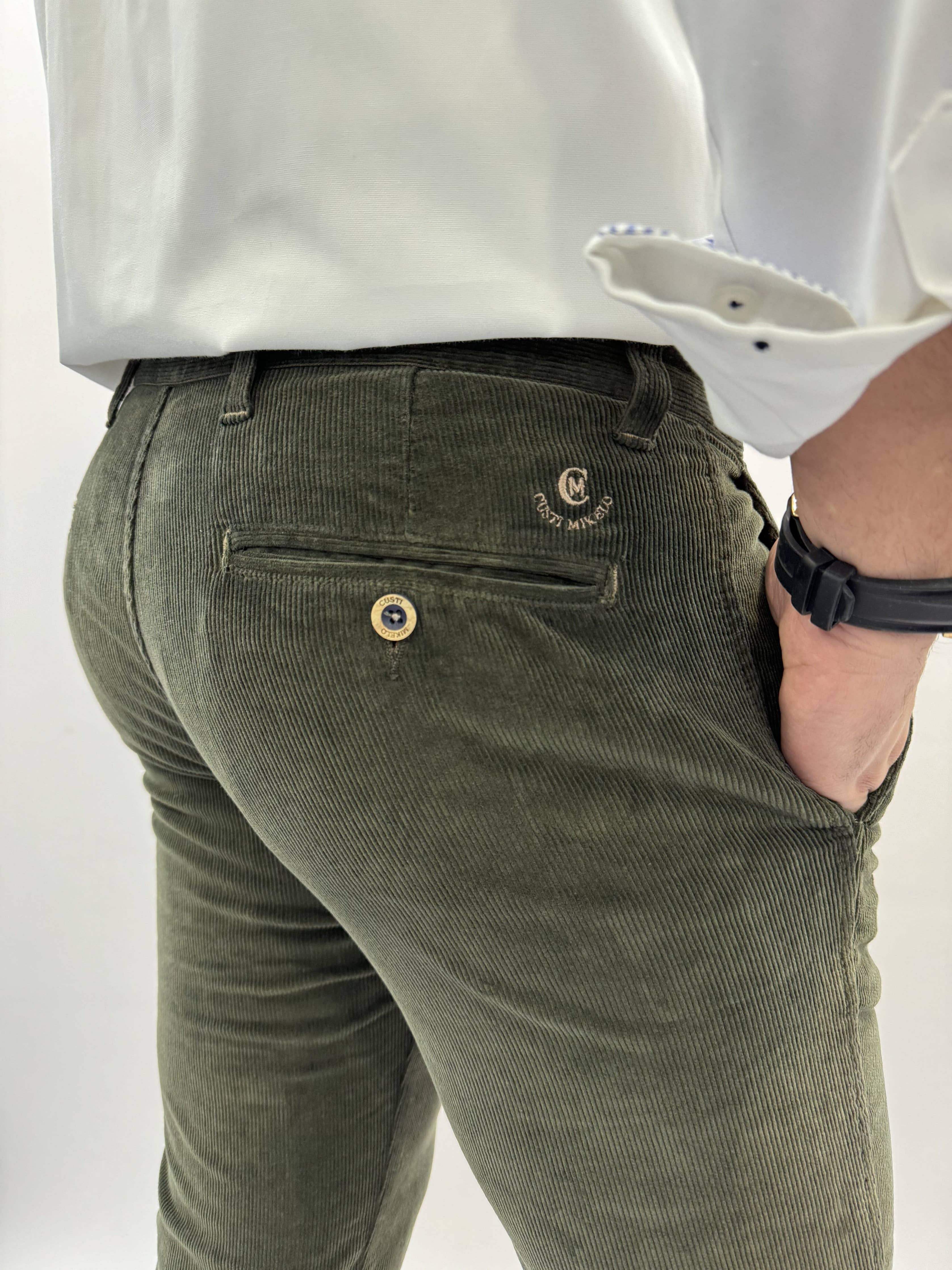 Hunting Green Corduroy Pants