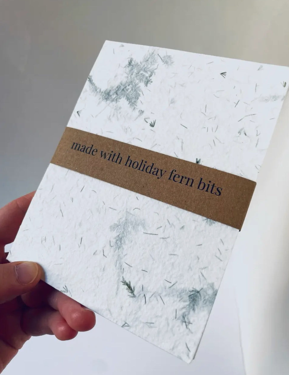 Mini Fern Paper Notebook Eco-Friendly,Goods,Plant Gifts