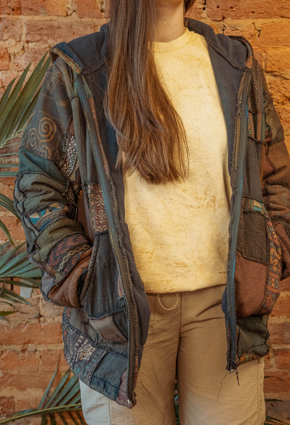 Reese Unisex Patchwork Lined Jacket Price