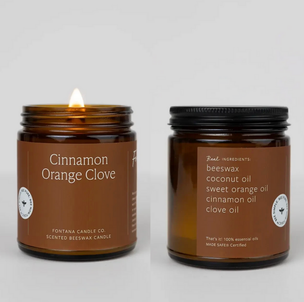 Non-Toxic Essential Oil Beeswax Candle
