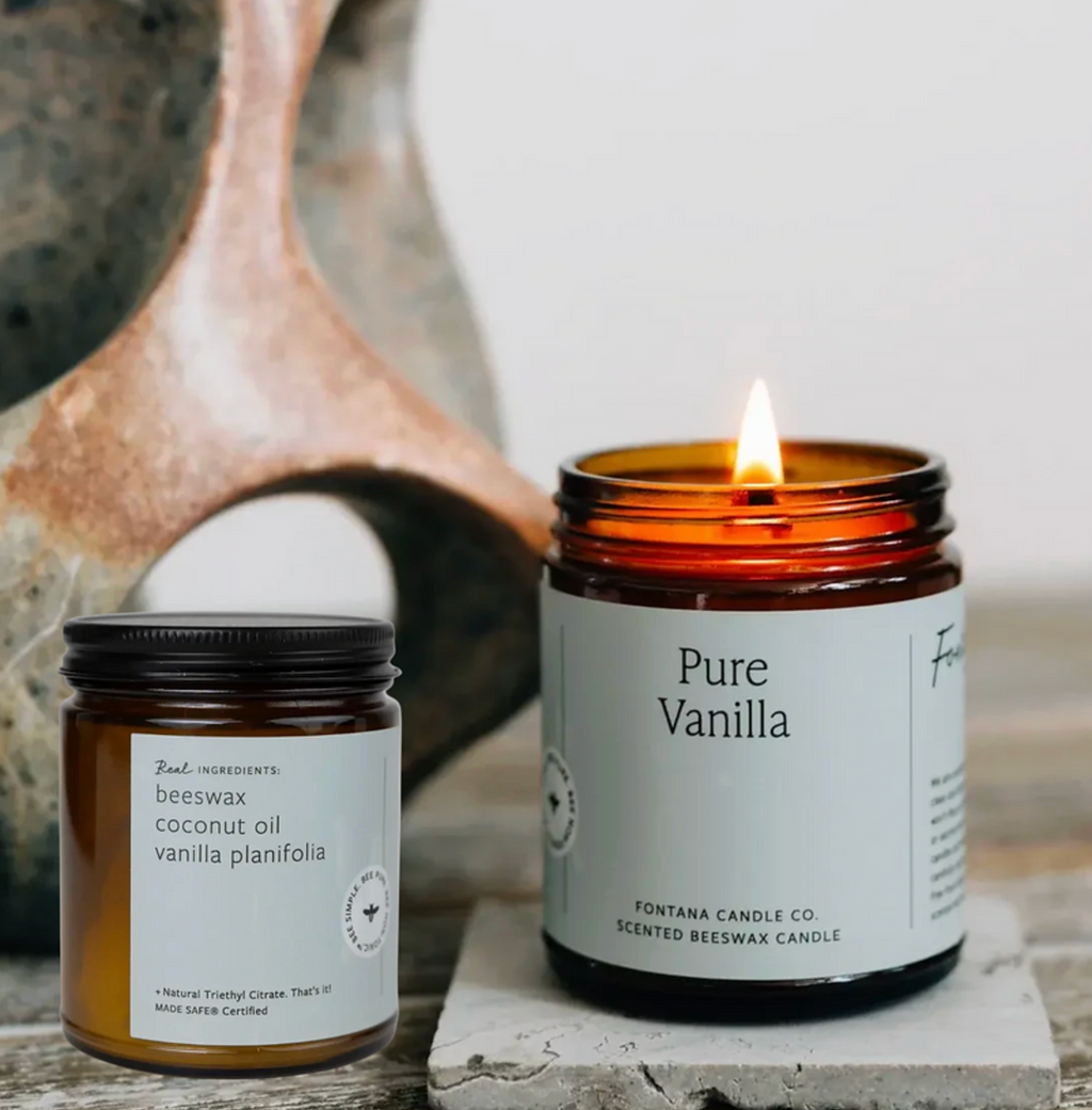 Non-Toxic Essential Oil Beeswax Candle