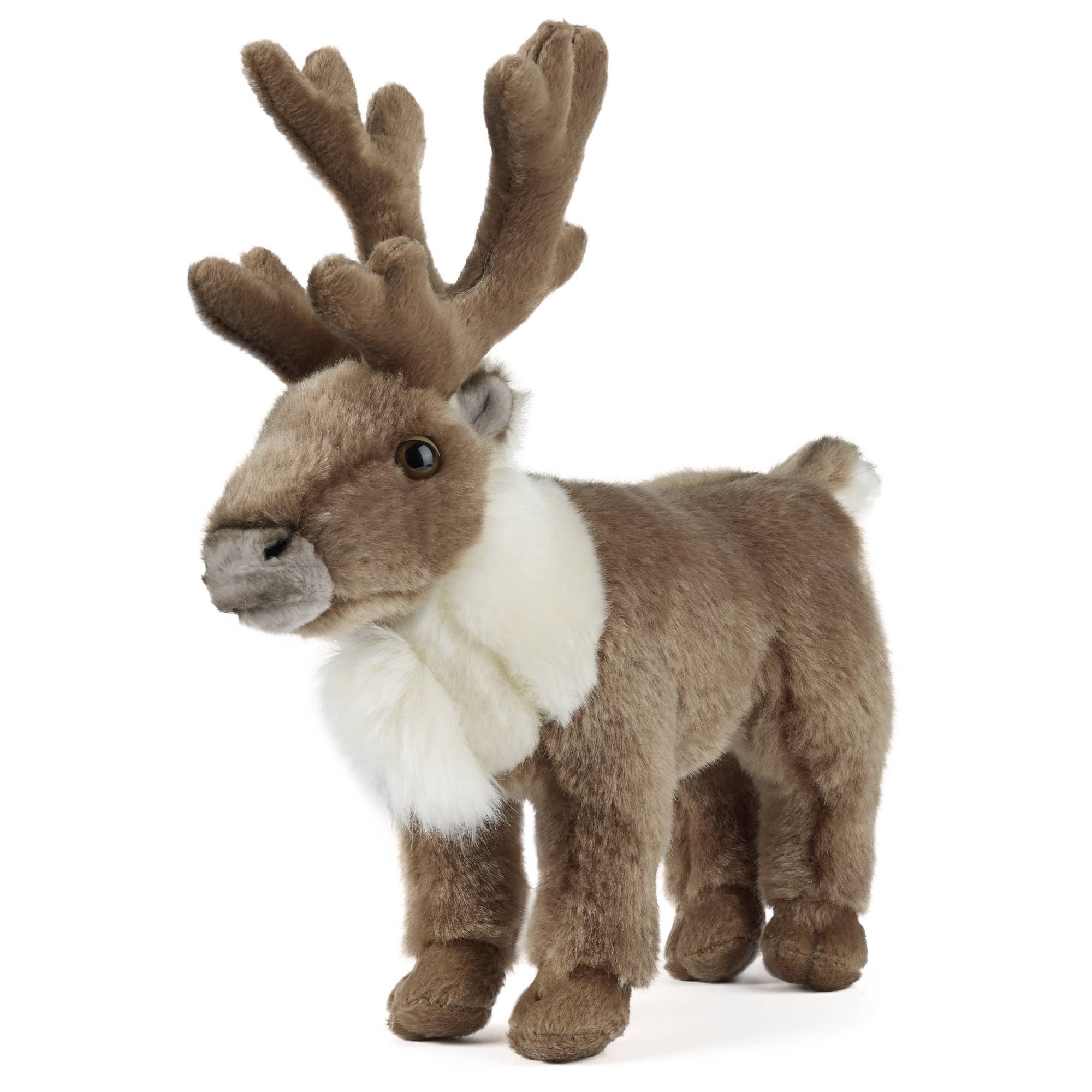 Living Nature Reindeer Standing Plush Stuffed Animal Toy