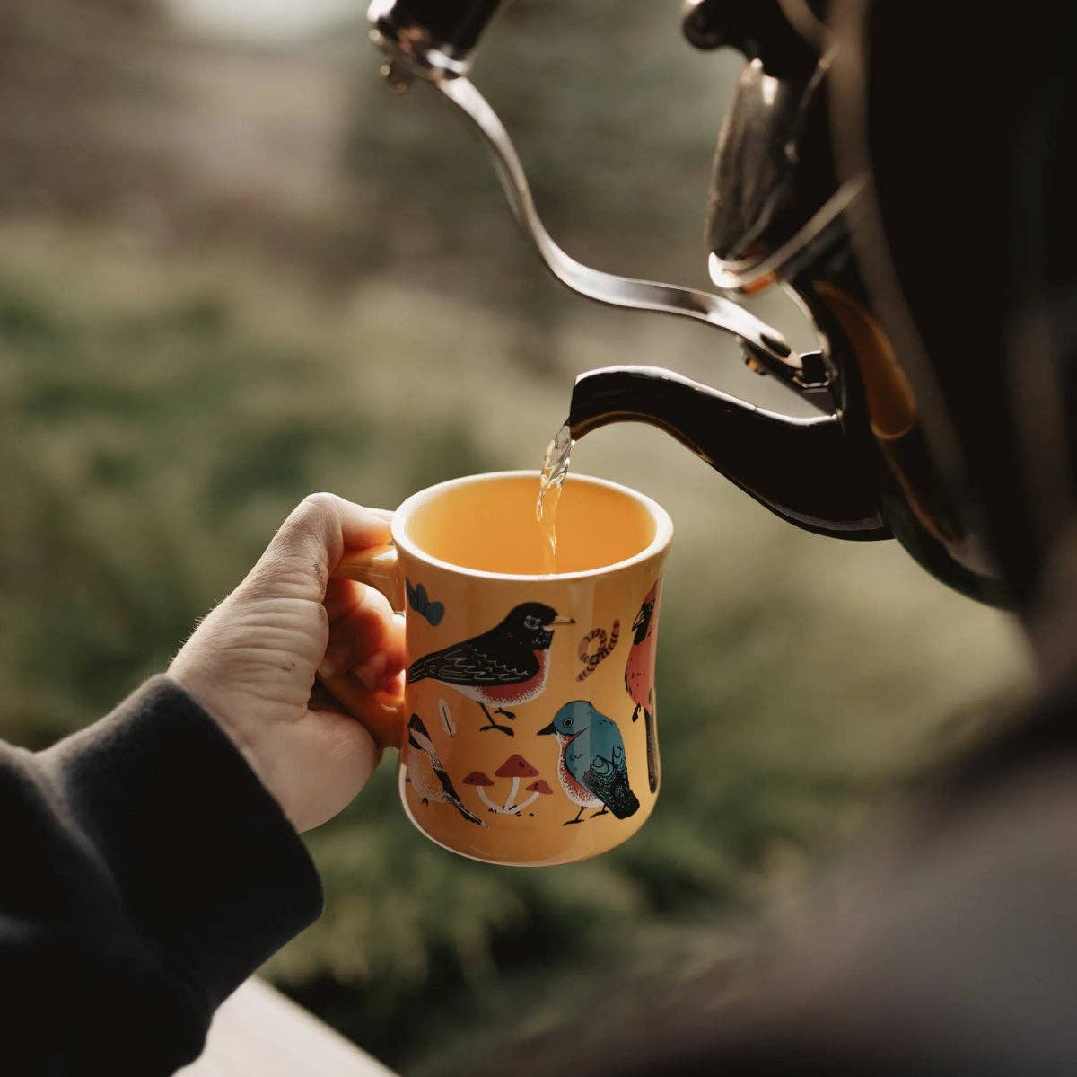 Eastern Backyard Birds Ceramic Mug