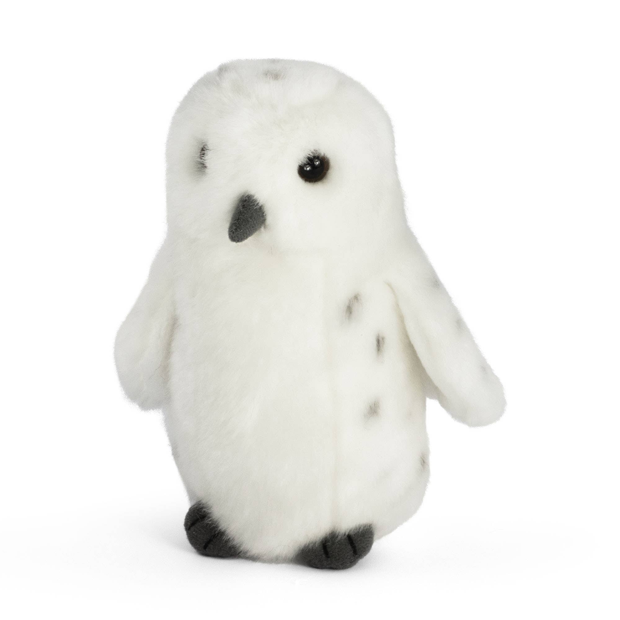 Living Nature Snowy Owl Plush Stuffed Animal Toy