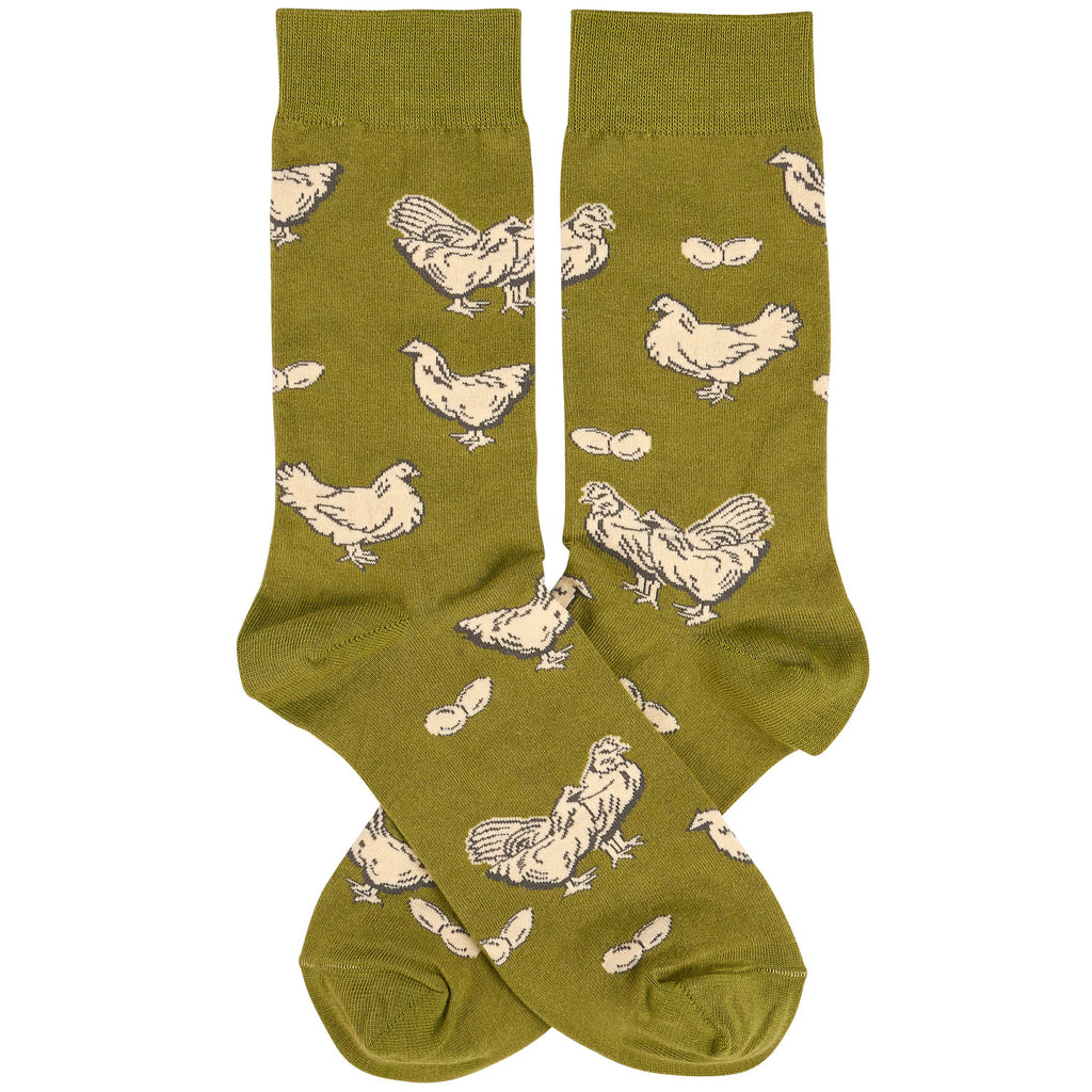 Happy Chicken Socks