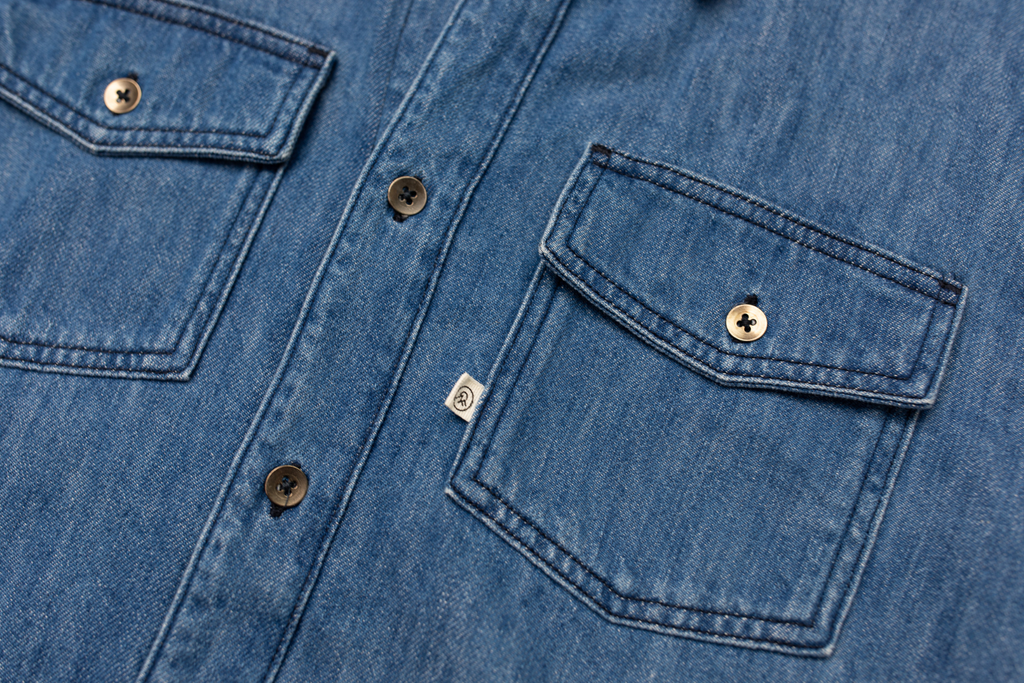 New Frontier Recycled Denim Work Shirt