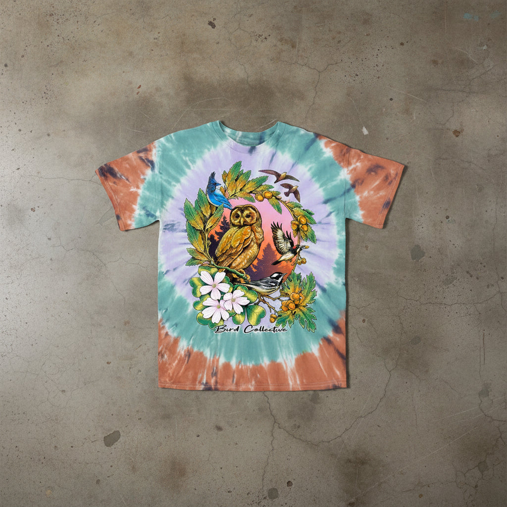 California Forests Tie Dye Tee